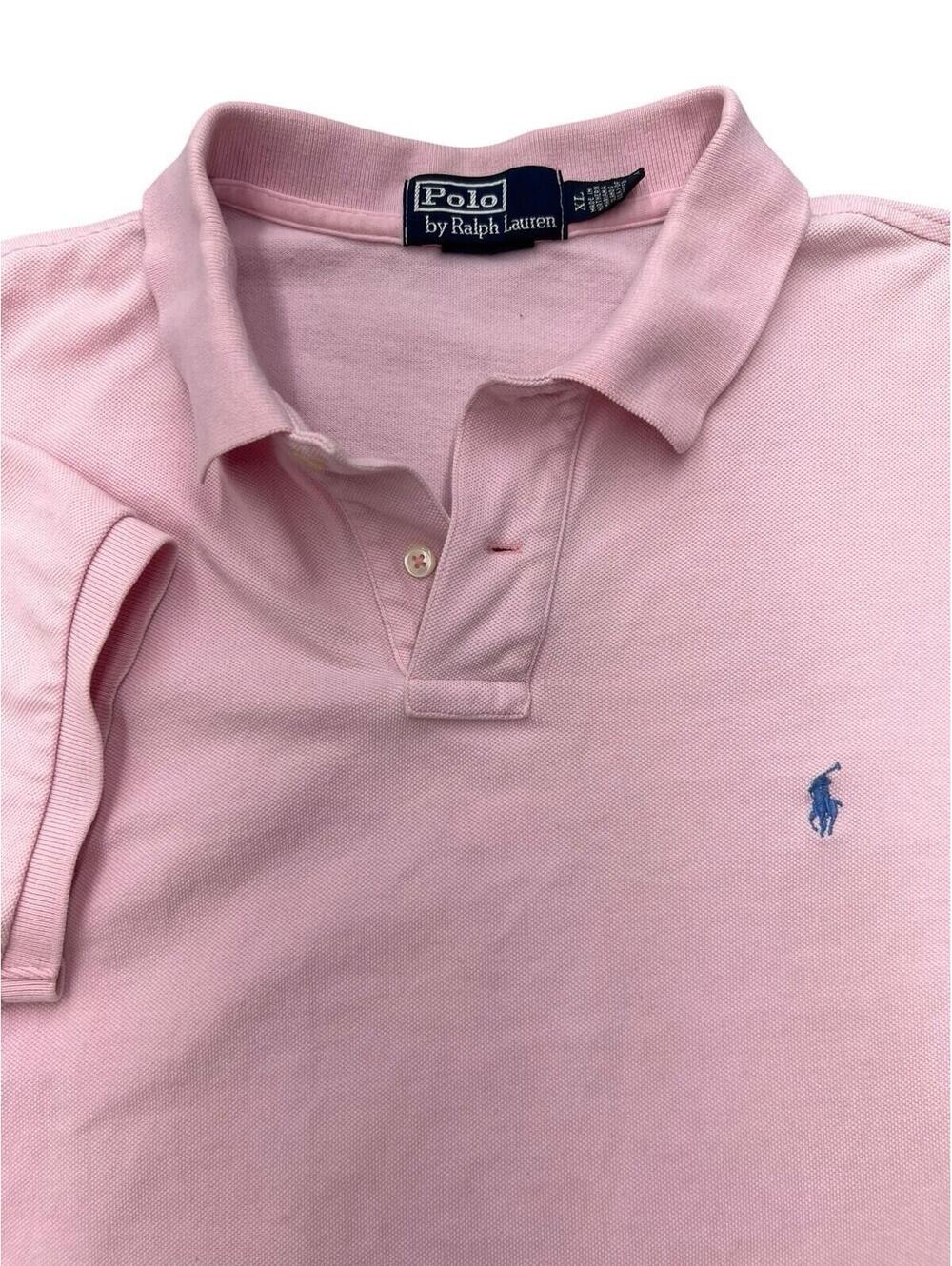 Polo Ralph Lauren Light Pink Polo Shirt XL Preppy Old Money Golfcore
